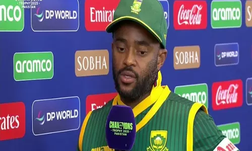 Champions Trophy: बारिश के कारण ऑस्ट्रेलिया के साथ मैच रद्द होने से दक्षिण अफ्रीका के कप्तान निराश