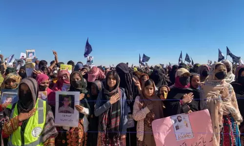 Balochistan में टारगेट किलिंग और जबरन गायब किए जाने के बढ़ते मामलों के बीच विरोध प्रदर्शन