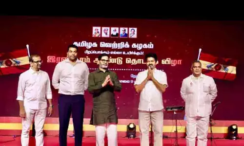 TVK प्रमुख विजय ने DMK और भाजपा सरकारों के खिलाफ गेटआउट अभियान शुरू
