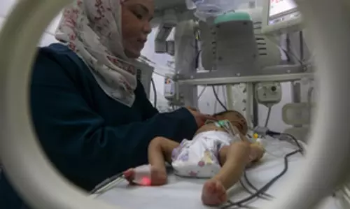 Gaza में शीत लहर के कारण शिशुओं की मृत्यु की संख्या बढ़कर छह हुई