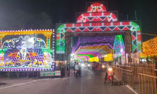 Telangana: रुद्राभिषेक की भव्य व्यवस्था