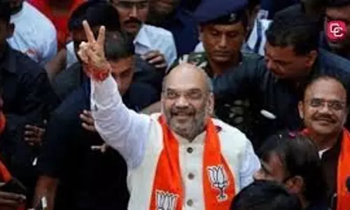 शिवरात्रि उत्सव में शामिल होने के लिए अमित शाह कोवई पहुंचे