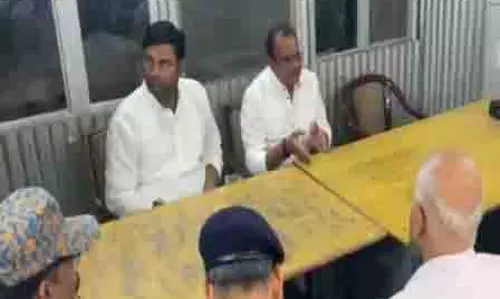 तेलंगाना के मंत्री ने चल रहे बचाव कार्यों के बीच SLBC सुरंग ढहने वाली जगह का किया निरीक्षण