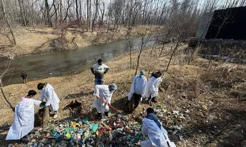 Kashmir में जल निकायों के जीर्णोद्धार के लिए ग्रामीण आगे आए