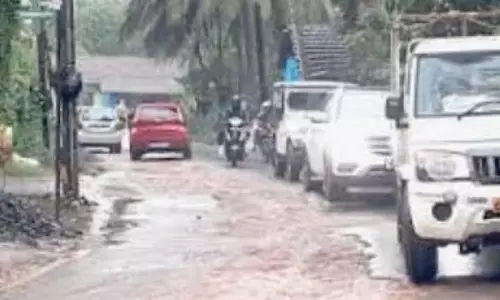 साइनेज की कमी के कारण Benaulim पश्चिमी बाईपास पर यातायात समस्याओं से जूझते यात्री