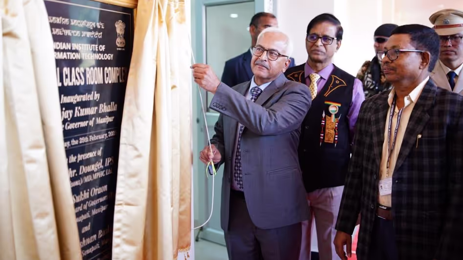 Manipur : सेनापति में भारतीय ज्ञान प्रणाली पर राष्ट्रीय सम्मेलन का उद्घाटन किया Manipur : सेनापति में भारतीय ज्ञान प्रणाली पर राष्ट्रीय सम्मेलन का उद्घाटन किया