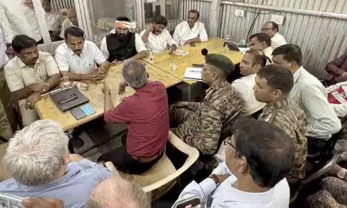 तेलंगाना SLBC सुरंग बचाव कार्य अंतिम चरण में: मंत्री उत्तम कुमार तेलंगाना SLBC सुरंग बचाव कार्य अंतिम चरण में: मंत्री उत्तम कुमार