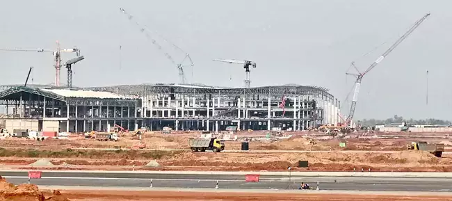 Andhra: भोगापुरम हवाई अड्डे का काम जल्द पूरा किया जाएगा Andhra: भोगापुरम हवाई अड्डे का काम जल्द पूरा किया जाएगा