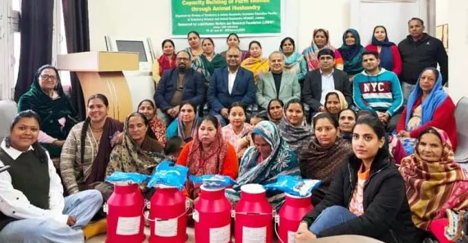 SKUAST-जम्मू में कृषि महिलाओं के लिए पांच दिवसीय क्षमता निर्माण कार्यक्रम का समापन SKUAST-जम्मू में कृषि महिलाओं के लिए पांच दिवसीय क्षमता निर्माण कार्यक्रम का समापन