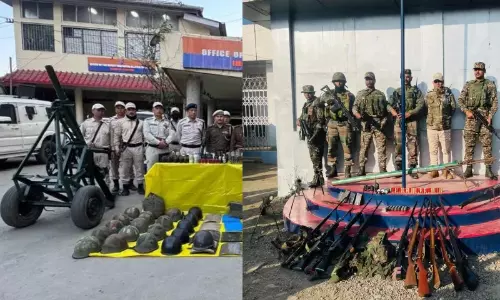 Manipur:  पुलिस ने अंतिम दिन 104 हथियार सौंपे