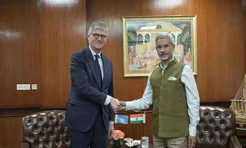 विदेश मंत्री जयशंकर ने यूएन यूएसजी से मुलाकात की विदेश मंत्री जयशंकर ने यूएन यूएसजी से मुलाकात की