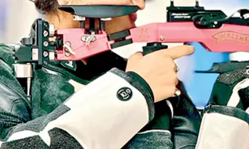 Odisha: महिलाओं की 50 मीटर 3पी राइफल शूटिंग श्रेणी में भाग लेंगी Odisha: महिलाओं की 50 मीटर 3पी राइफल शूटिंग श्रेणी में भाग लेंगी