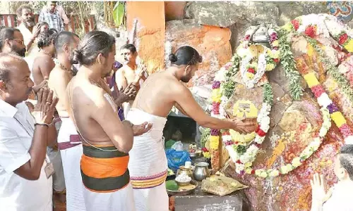 Andhra: तिरुमाला क्षेत्रपालक का अभिषेक किया गया