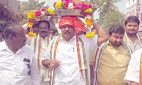 Andhra: अमरलिंगेश्वर स्वामी की विशेष पूजा की गई