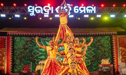 Bhubaneswar सुभद्रा शक्ति मेले में भारी भीड़