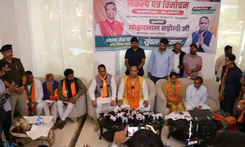 Haryana : मंत्री राव नरबीर ने कहा, गैंगस्टर और जमीन हड़पने वाले मेयर नहीं बन सकते