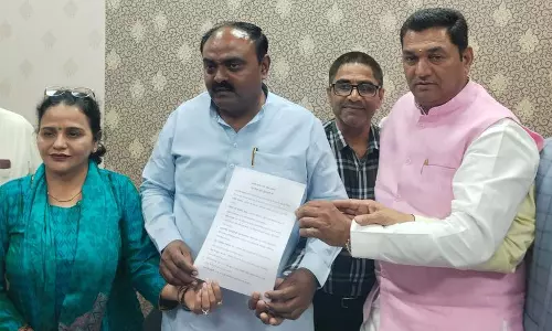 BJP ने पानीपत में जारी किया 17 सूत्री घोषणापत्र