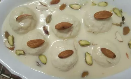 रबड़ी रसगुल्ला रेसिपी