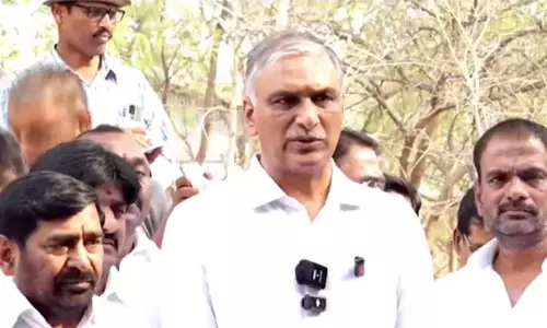 कांग्रेस सरकार गंभीर संकट में, मौजूदा परियोजनाओं को बचाने में असमर्थ: Harish Rao