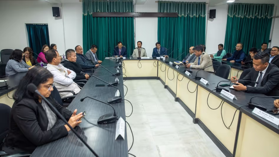 Mizoram के मुख्यमंत्री ने नीति आयोग के सदस्यों के साथ बैठक