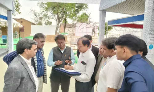 Jaipur: राज्य स्तरीय आरोग्य मेले की तैयारियां अंतिम चरण में Jaipur: राज्य स्तरीय आरोग्य मेले की तैयारियां अंतिम चरण में