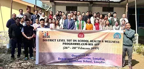 Arunachal: स्कूल स्वास्थ्य एवं तंदुरुस्ती कार्यक्रम पर तीन दिवसीय टीओटी शुरू
