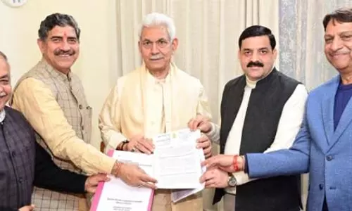 MP Jugal के नेतृत्व में प्रतिनिधिमंडल ने एलजी से मुलाकात की