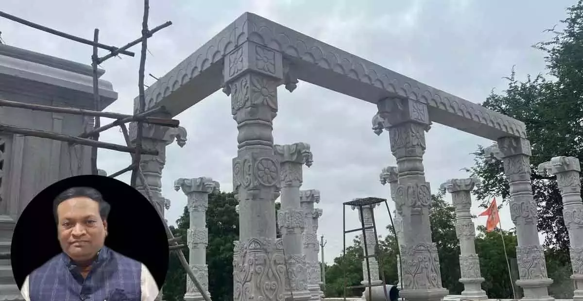 Telangana: प्राचीन मंदिरों के जीर्णोद्धार के अभियान पर व्यवसायी Telangana: प्राचीन मंदिरों के जीर्णोद्धार के अभियान पर व्यवसायी