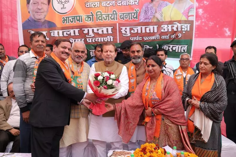 Haryana : पर्यटन मंत्री ने पांच बैठकों की अध्यक्षता की लोगों से ‘ट्रिपल इंजन’ सरकार के लिए Haryana : पर्यटन मंत्री ने पांच बैठकों की अध्यक्षता की लोगों से ‘ट्रिपल इंजन’ सरकार के लिए