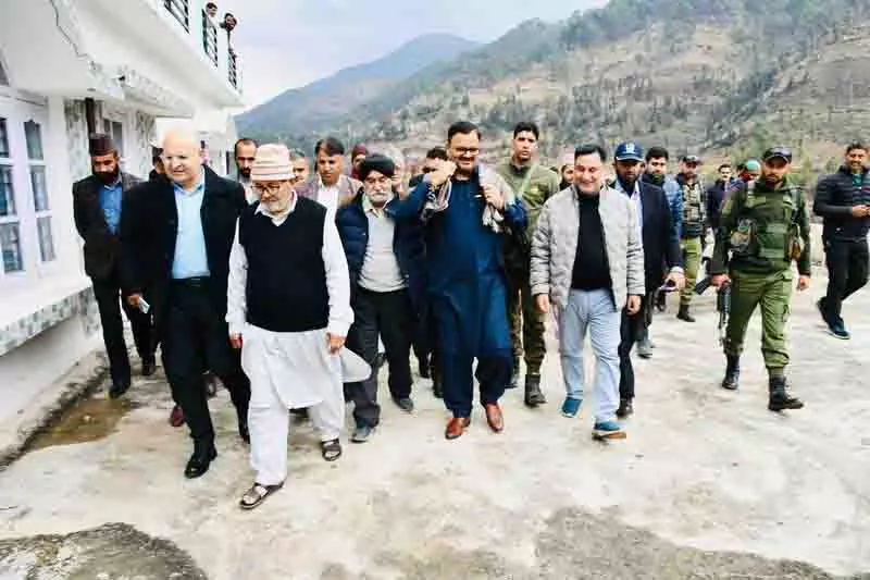 Pir Panjal में जलापूर्ति परियोजनाओं में तेजी लाएं, मंत्री ने अधिकारियों से कहा Pir Panjal में जलापूर्ति परियोजनाओं में तेजी लाएं, मंत्री ने अधिकारियों से कहा