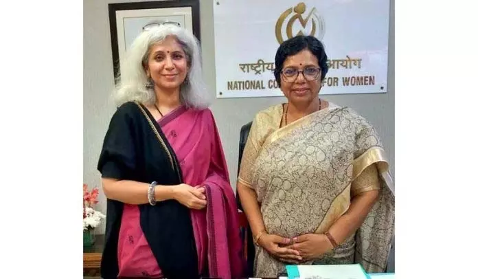 डॉ. सपना सांगरा ने NCW अध्यक्ष से मुलाकात की डॉ. सपना सांगरा ने NCW अध्यक्ष से मुलाकात की