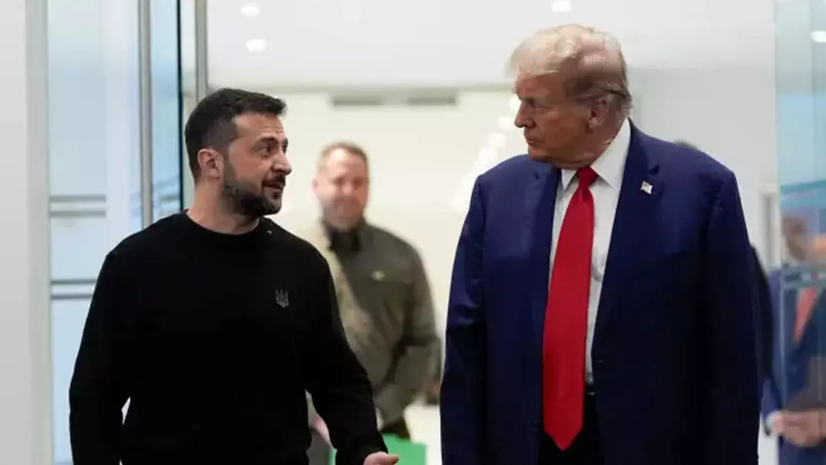 Trump-Zelensky वार्ता: सुरक्षा आश्वासन, सैन्य सहायता और शांति प्रयास एजेंडे पर Trump-Zelensky वार्ता: सुरक्षा आश्वासन, सैन्य सहायता और शांति प्रयास एजेंडे पर