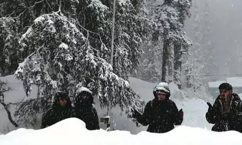 Srinagar बर्फबारी और बारिश से कश्मीर में सर्दियों की रौनक लौटी Srinagar बर्फबारी और बारिश से कश्मीर में सर्दियों की रौनक लौटी