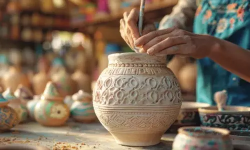 शिल्पकला के हाथों की रक्षा: सरकार ने मशीन-निर्मित नकल के खिलाफ युद्ध की घोषणा की शिल्पकला के हाथों की रक्षा: सरकार ने मशीन-निर्मित नकल के खिलाफ युद्ध की घोषणा की