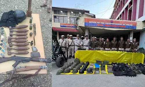 Manipur में अवैध हथियार वापस Manipur में अवैध हथियार वापस