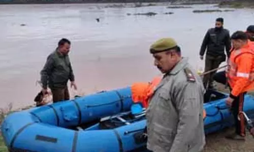 जम्मू पुलिस और एसडीआरएफ ने मिलकर बचाई एक शख्स की जान