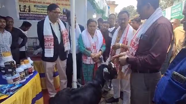 Assam : डीसी दिबाकर नाथ ने धुबरी में दो दिवसीय किशन मेले का उद्घाटन किया