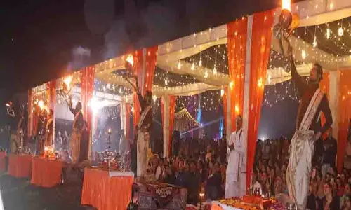 Himachal: ब्यास आरती में आध्यात्मिकता और पर्यावरण जागरूकता का मिश्रणa Himachal: ब्यास आरती में आध्यात्मिकता और पर्यावरण जागरूकता का मिश्रणa