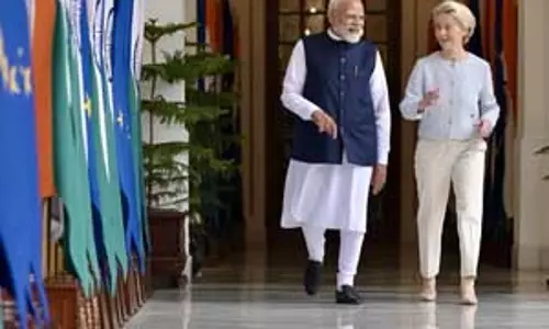 भारत के साथ साझेदारी हमारे लिए अहम: प्रधानमंत्री मोदी से मुलाकात के बाद यूरोपीय संघ प्रमुख भारत के साथ साझेदारी हमारे लिए अहम: प्रधानमंत्री मोदी से मुलाकात के बाद यूरोपीय संघ प्रमुख