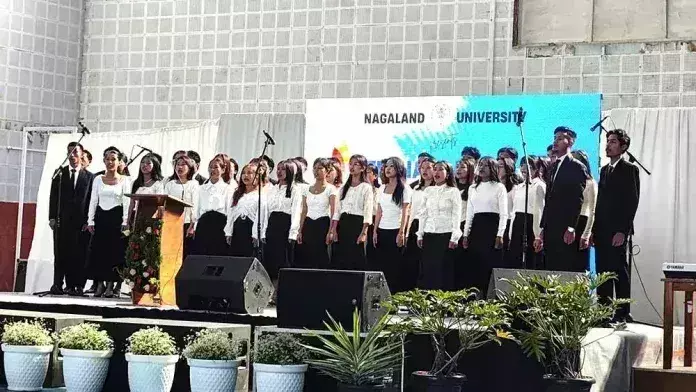 Nagaland विश्वविद्यालय ने टेकऑरा के 15वें संस्करण की मेजबानी की Nagaland विश्वविद्यालय ने टेकऑरा के 15वें संस्करण की मेजबानी की
