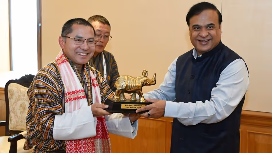 Assam के मुख्यमंत्री ने भूटान के मंत्री के साथ सहयोग के क्षेत्रों पर चर्चा की