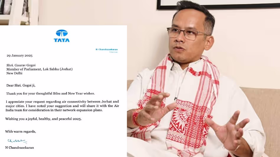 Assam :  टाटा समूह दिल्ली-गुवाहाटी-जोरहाट सीधी वापसी उड़ान के लिए