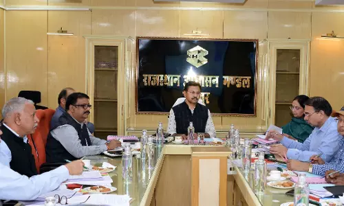 Rajasthan आवासन मंडल के संचालक मंडल की 250 वीं बोर्ड बैठक