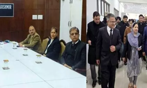 मुख्य न्यायाधीश ने Kupwara में नए न्यायालय भवन का वर्चुअल उद्घाटन किया मुख्य न्यायाधीश ने Kupwara में नए न्यायालय भवन का वर्चुअल उद्घाटन किया
