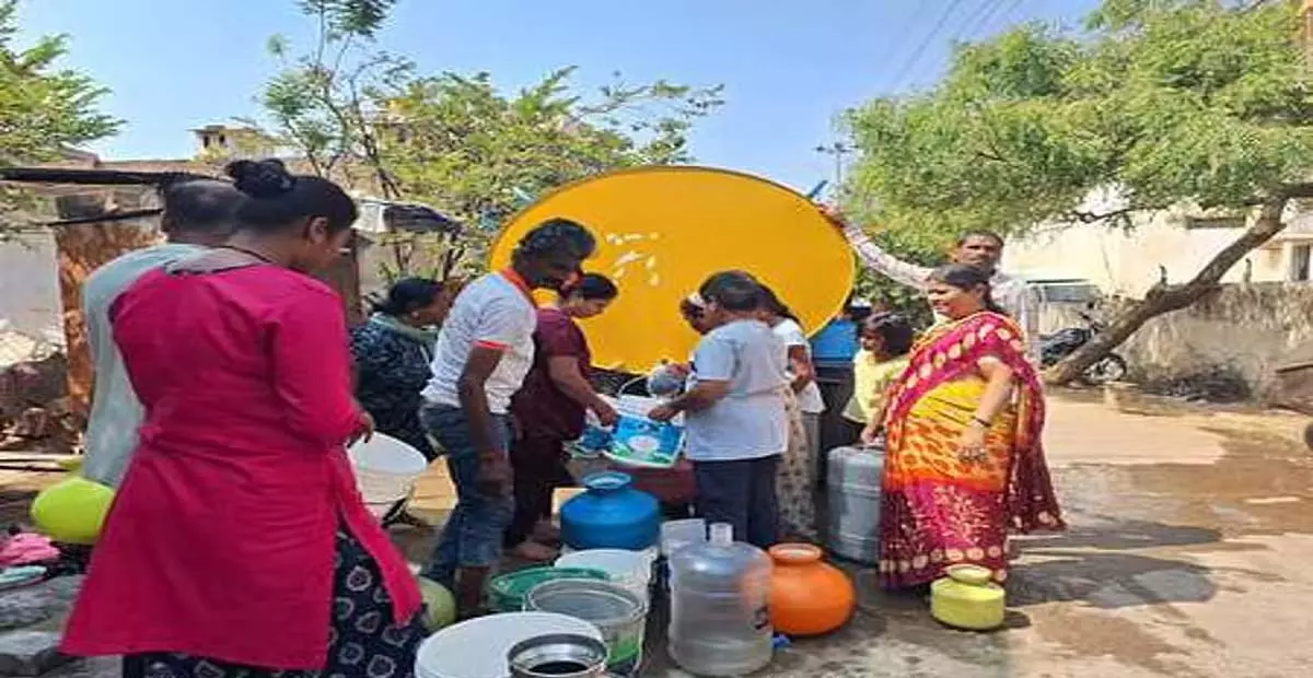 Tamil Nadu: थूथुकुडी निगम के नौ वार्डों को 24x7 जलापूर्ति मिलेगी Tamil Nadu: थूथुकुडी निगम के नौ वार्डों को 24x7 जलापूर्ति मिलेगी