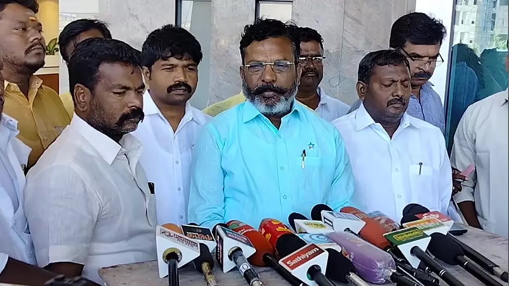 तमिलनाडु में विशिक एक अपरिहार्य शक्ति है: Th. Thirumavalavan तमिलनाडु में विशिक एक अपरिहार्य शक्ति है: Th. Thirumavalavan