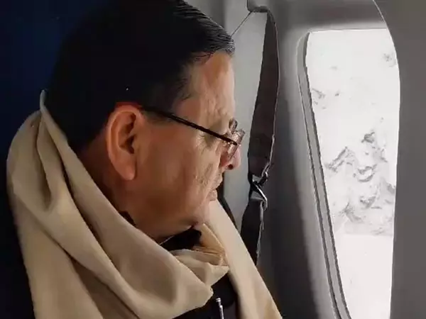 CM Dhami ने प्रभावित क्षेत्रों का हवाई सर्वेक्षण किया CM Dhami ने प्रभावित क्षेत्रों का हवाई सर्वेक्षण किया