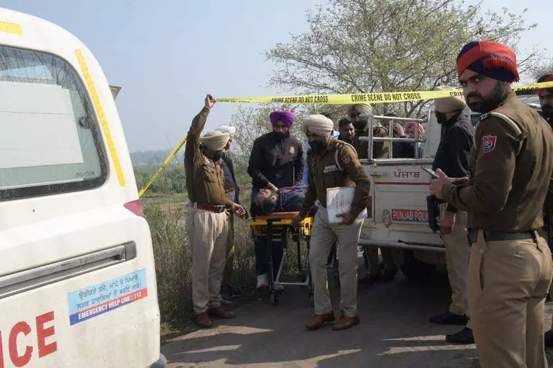 गोल्डी बराड़ गिरोह के सदस्य ने पुलिस हिरासत से भागने की कोशिश, डेरा बस्सी मुठभेड़ में घायल गोल्डी बराड़ गिरोह के सदस्य ने पुलिस हिरासत से भागने की कोशिश, डेरा बस्सी मुठभेड़ में घायल