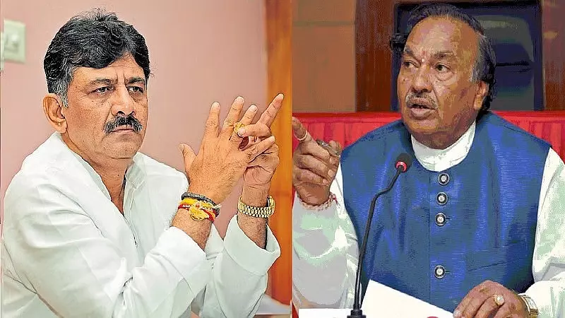 हिंदुत्व के मामले में डीकेएसएच दूसरों के लिए आदर्श है: K.S. Eshwarappa हिंदुत्व के मामले में डीकेएसएच दूसरों के लिए आदर्श है: K.S. Eshwarappa