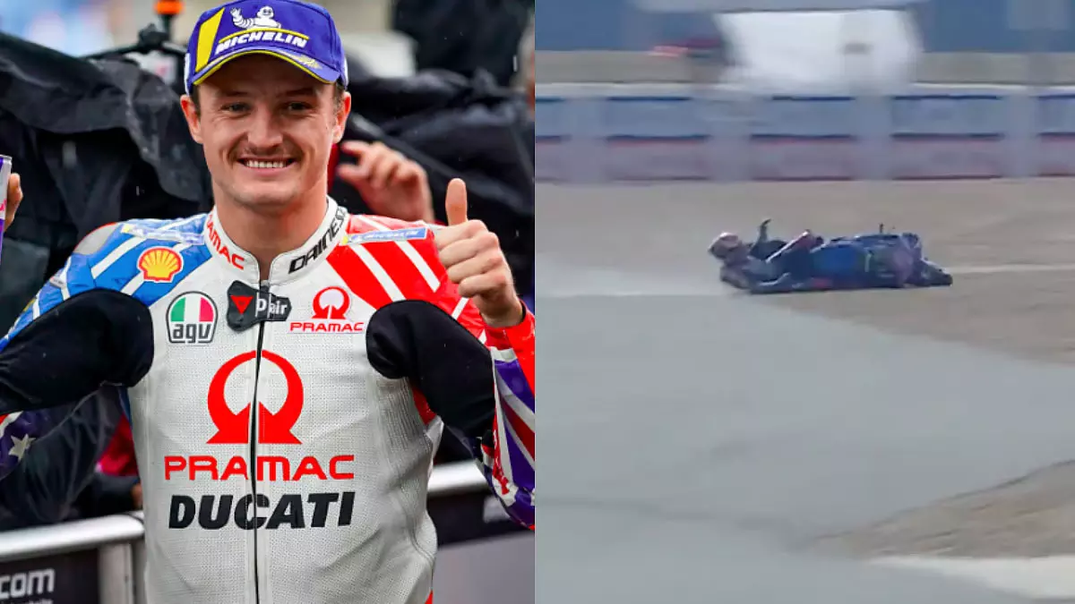MotoGP: जैक मिलर थाईलैंड ग्रैंड प्रिक्स में टिसोट स्प्रिंट में दुर्घटनाग्रस्त MotoGP: जैक मिलर थाईलैंड ग्रैंड प्रिक्स में टिसोट स्प्रिंट में दुर्घटनाग्रस्त
